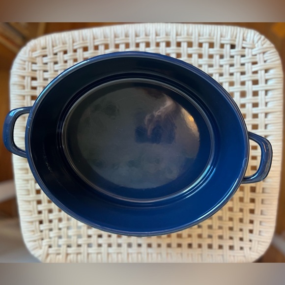 IKEA VARDAGEN Blue Enamel Pot 5.3 Qt Dutch Oven Casserole Dish Discontinued - Picture 11 of 14